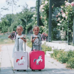 TrolleyAltes Grün -Simply Colors Verkaufsgeschäft sfeerbeeld reistrolley en slippers 4