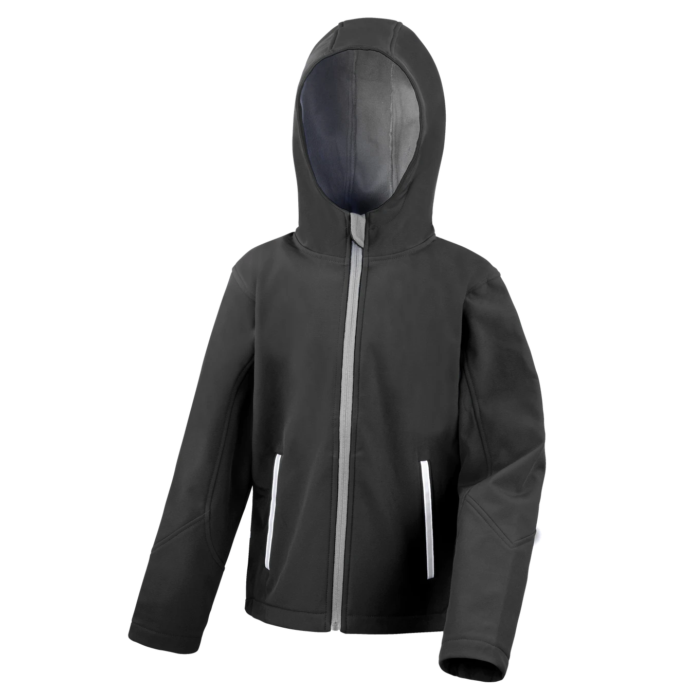 Softshell KinderjackenSchwarz 1 Softshell KinderjackenSchwarz