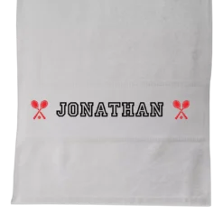Sporthandtuch Mit NamenWeiss