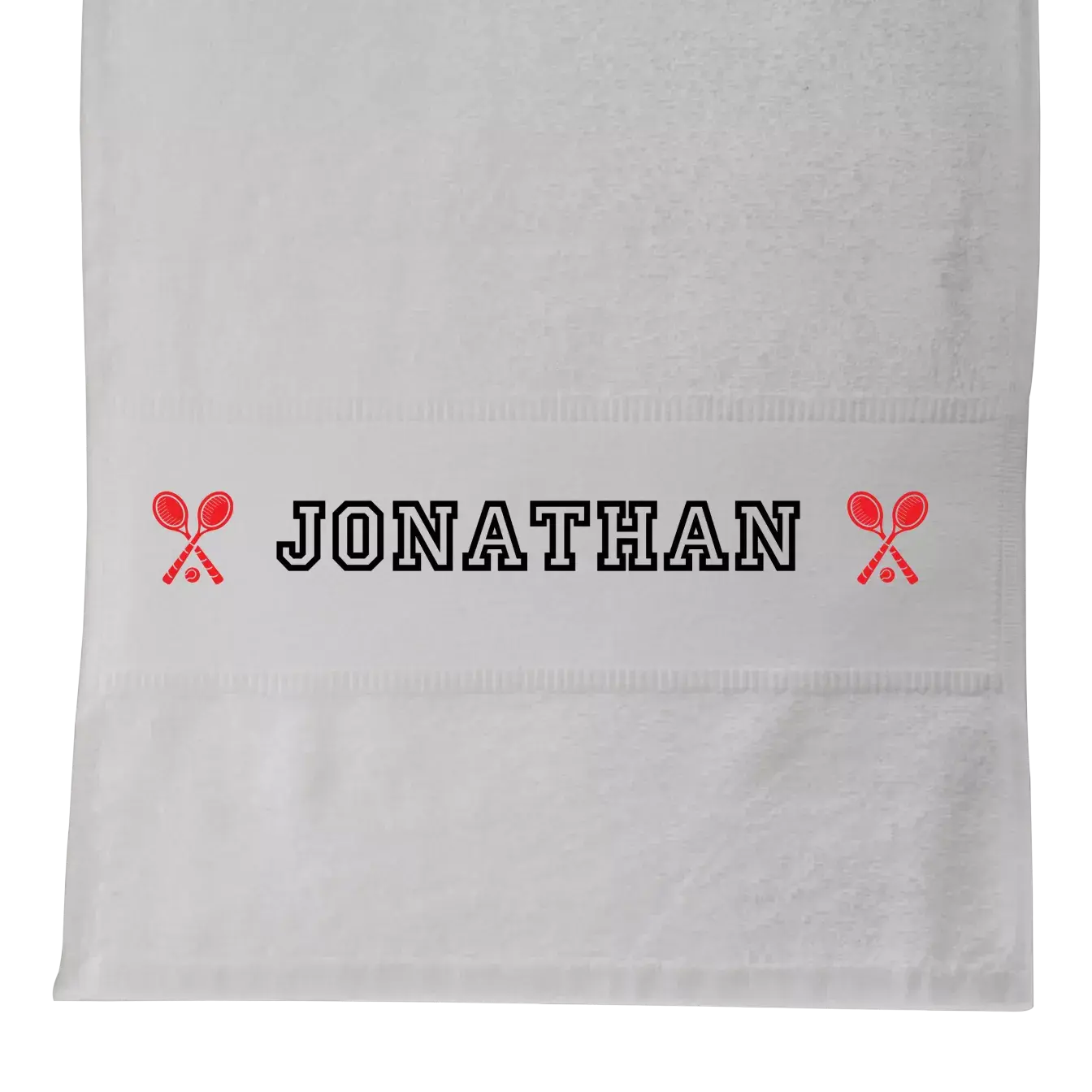 Sporthandtuch Mit NamenWeiss 1 Sporthandtuch Mit NamenWeiss