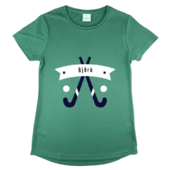 Sportshirt DamenDunkelgrün