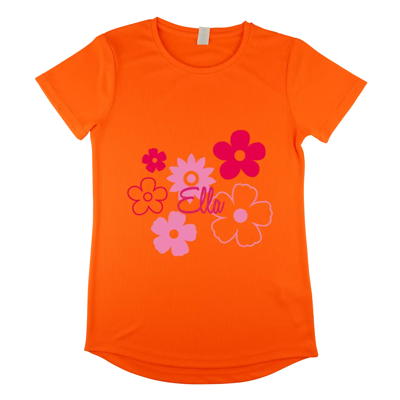 Sportshirt DamenElectric Orange 1 Sportshirt DamenElectric Orange