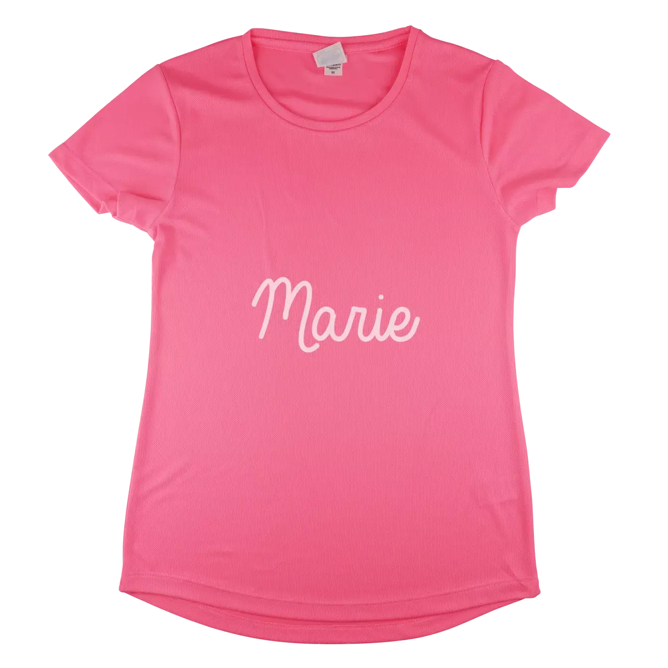 Sportshirt DamenElectric Pink 1 Sportshirt DamenElectric Pink