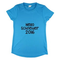 Sportshirt DamenHellblau