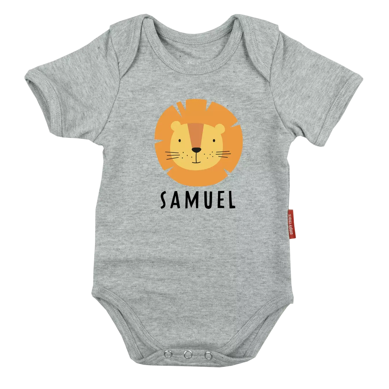 Strampler KurzarmGrau Meliert 5 Strampler KurzarmGrau Meliert – Bild 5