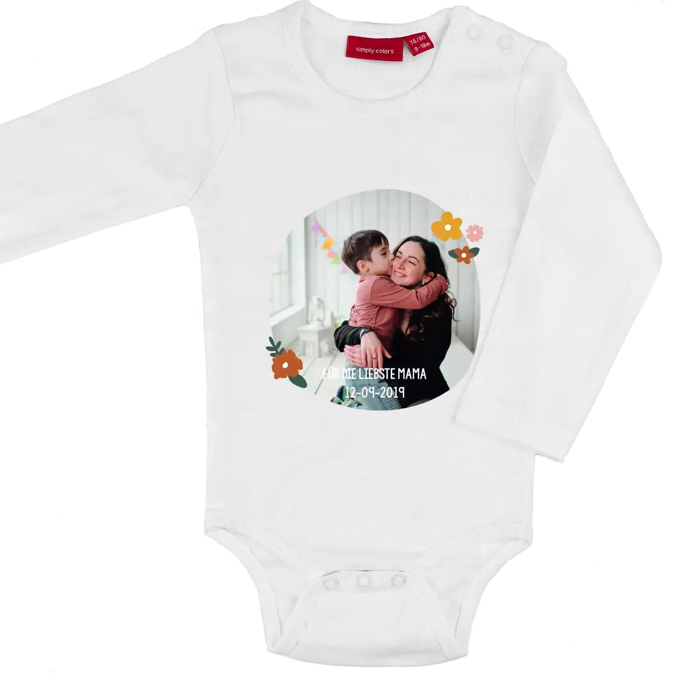 Strampler LangarmWeiss 2 Strampler LangarmWeiss – Bild 2