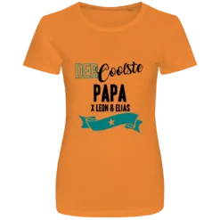 T-Shirt Damen KurzarmOrange