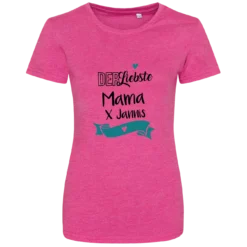 T-Shirt Damen KurzarmRosa