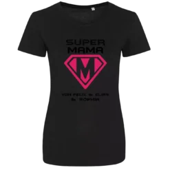 T-Shirt Damen KurzarmSchwarz