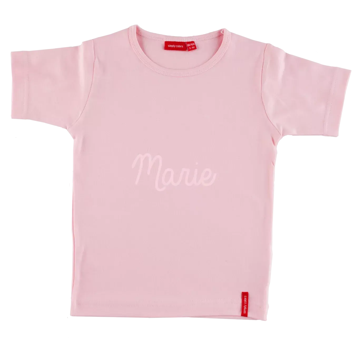 T-Shirt Kurzarm KinderHell Rosa 3 T-Shirt Kurzarm KinderHell Rosa – Bild 3