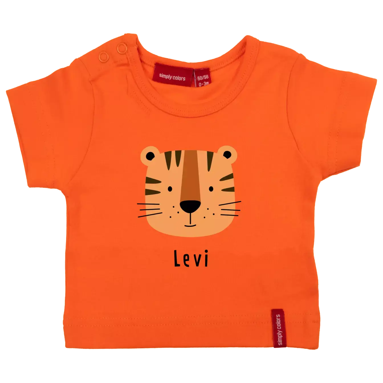 T-Shirt Kurzarm KinderOrange 3 T-Shirt Kurzarm KinderOrange – Bild 3