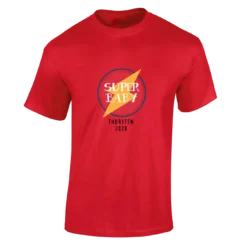 T-Shirt Kurzarm MännerRot