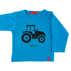T-Shirt Langarm KinderHellblau