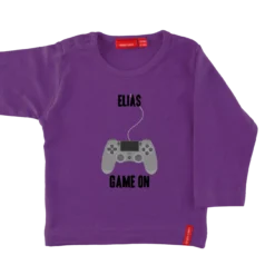 T-Shirt Langarm KinderViolett