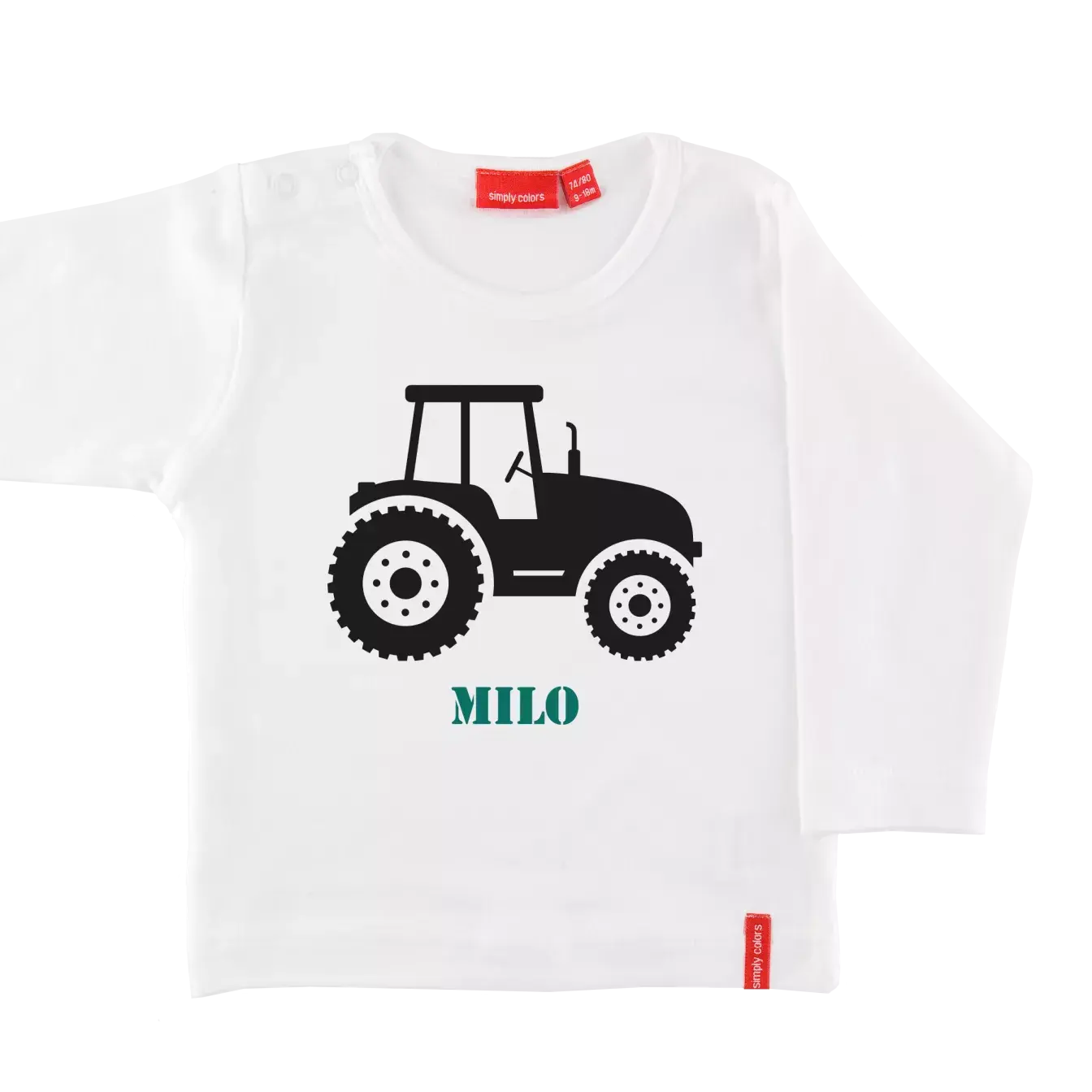 T-Shirt Langarm KinderWeiss 1 T-Shirt Langarm KinderWeiss