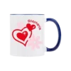 Tasse Mit Farbigem GriffMarine
