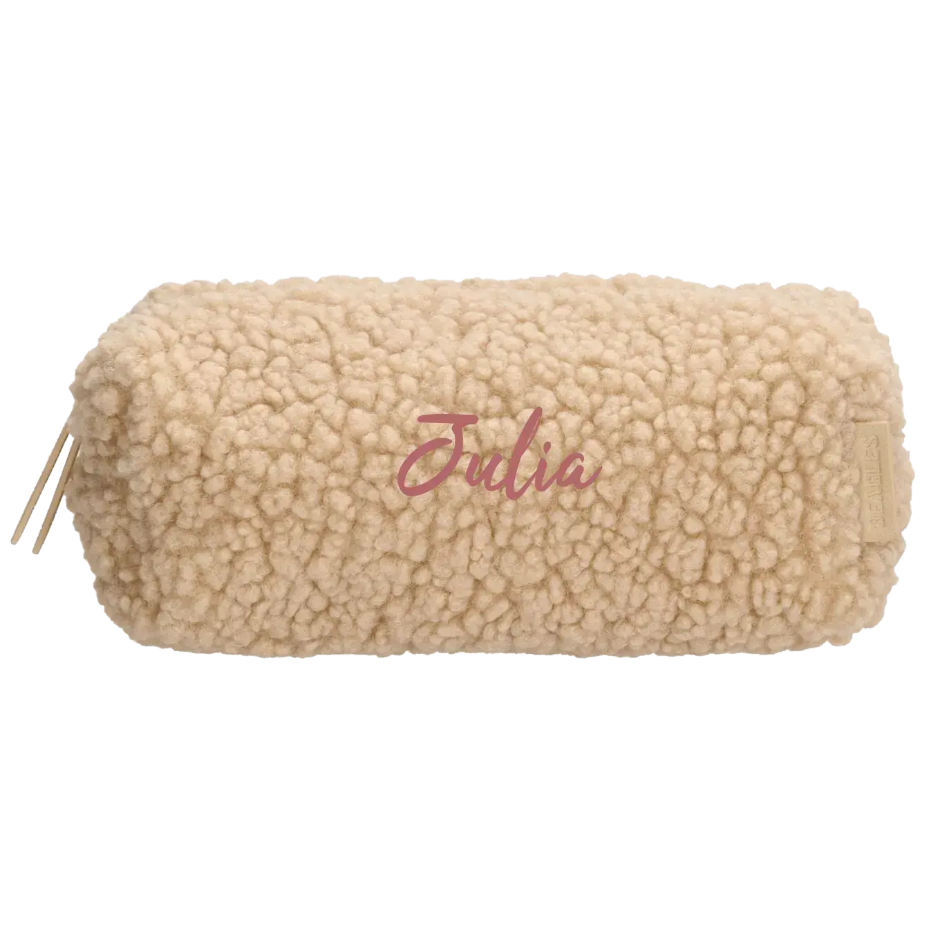 Teddy Federtasche Mit NamenBeige 2 Teddy Federtasche Mit NamenBeige – Bild 2