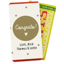 Geschenkpackung 3 Schokoladentafeln Mit VerpackungGeschenkpaket -Simply Colors Verkaufsgeschäft tony productfoto melk noga