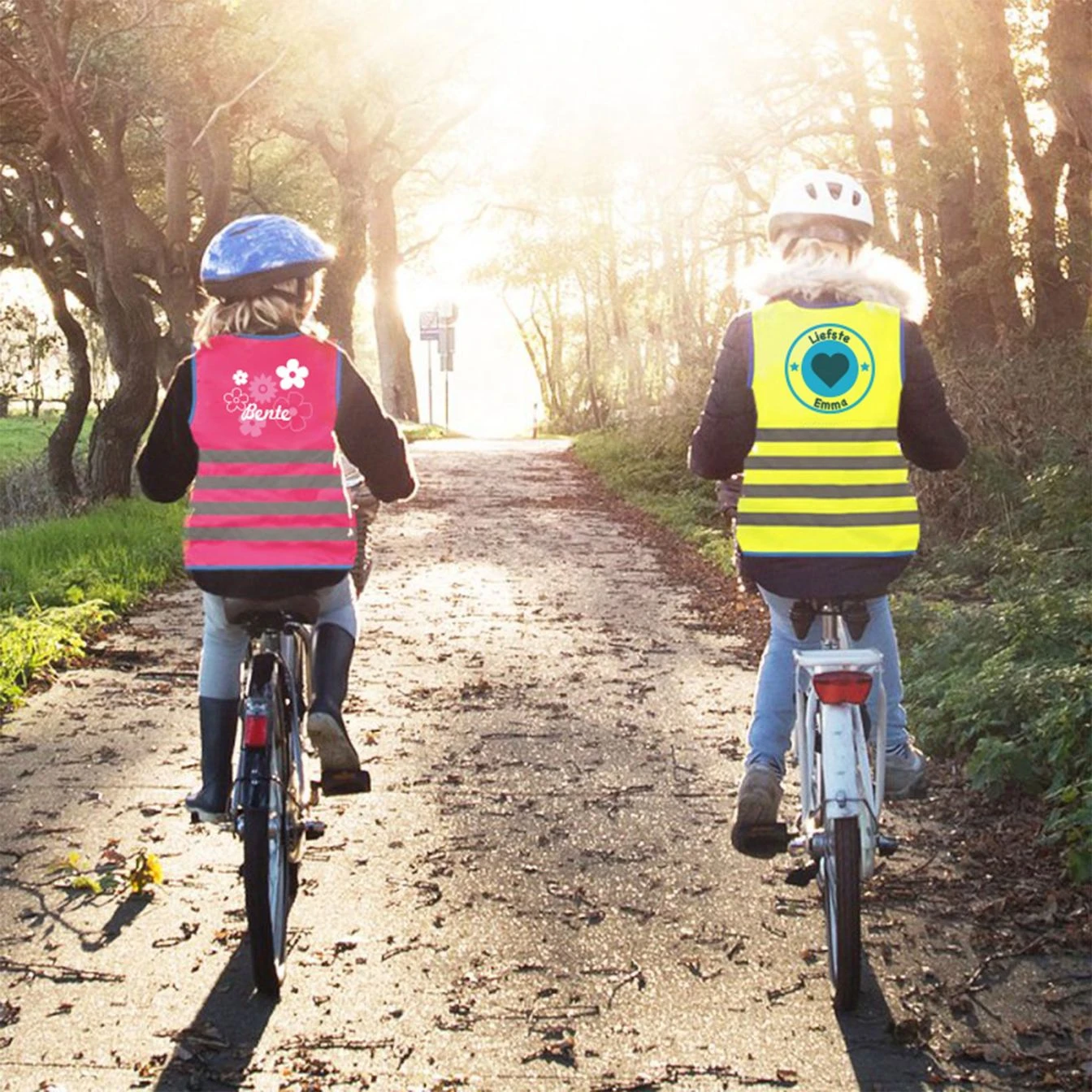 Reflektierende WarnwesteFluor Gelb 2 Reflektierende WarnwesteFluor Gelb – Bild 2